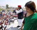 Dimple Yadav files nomination from Kannauj