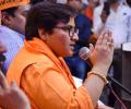 BJP MP Pragya Thakur faints at party event in Bhopal