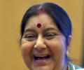 The journalist who spoke last to Sushma Swaraj