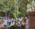 DUSU removes busts of Savarkar, others from campus