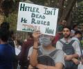 Hitler isn't dead: Creative posters at Mumbai's CAA protests