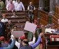 Rajya Sabha proceedings disrupted for 3rd day