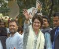 Priyanka gets cracking after debut in UP as Cong gen secy