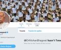 RSS chief Mohan Bhagwat, 6 sangh leaders join Twitter