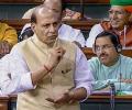 No relation with developments in Karnataka: Rajnath