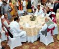 PM hosts dinner for MPs; Rahul, Sonia give a miss