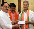 BJP fields Jaishankar for Gujarat RS seat after he formally joins party