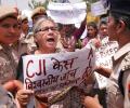 35 people detained for protesting against CJI