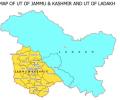 Govt releases new map showing UTs of J-K, Ladakh