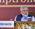 Never had desire to enter politics: PM Modi