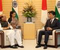 Kashmir: What Rajnath told Japan's Abe