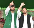 Lalu's absence makes family feud grow stronger