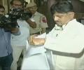 Cong's Shivakumar appears before ED for 3rd time