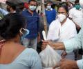 Mamata hits the streets in her fight against coronavirus