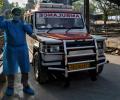 Doctor turns driver of ambulance for COVID-19 patient