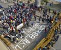 Here to demand what is ours: Protesting farmers