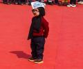 'Baby Mufflerman' hogs limelight at Kejriwal's oath-taking