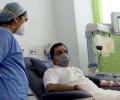 BJP's Sambit Patra donates plasma