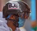 Ghaziabad car owner fined for not wearing helmet