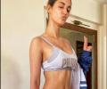 Too cute! Disha, Sonnalli work out with pets