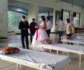 Newly-wed couple donates 50 beds to Covid centre