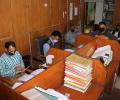 PIX: 75 days later, govt offices reopen in Kashmir