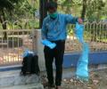 Doctors fight coronavirus with raincoats in Bengal