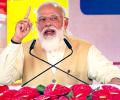 Opposition 'playing tricks' with farmers, says Modi