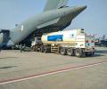 IAF airlifts oxygen tankers for COVID-19 relief