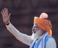 Modi continues turban tradition for I-Day