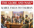 How newspaper frontpages showed the Taliban's return