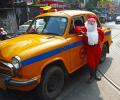 Is Santa Taking A Taxi?