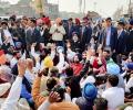 Sukhbir Badal's car damaged, four hurt as SAD-Cong workers clash