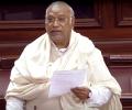 Digvijaya, Chidambaram in race to replace Kharge as LoP in RS