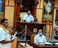 Puducherry ex-CM blames BJP and allies for fall of govt