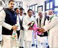 Cong inducts 'Godse follower', section of party opposes