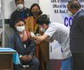 PIX: India takes 1st step to end COVID with vaccine