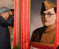 Row erupts over Netaji portrait at Rashtrapati Bhavan