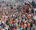 Thousands of farmers attend mahapanchayat to support BKU