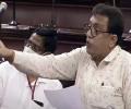 TMC MP who tore IT minister's papers suspended from RS