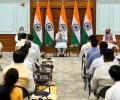 Modi chairs 1st meeting of Cabinet after expansion