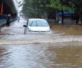 Heavy rains continue in Mumbai; train, bus services hit