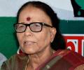 Senior Cong leader Indira Hridayesh passes away