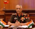 'We are where we were': Army chief says not an inch lost to China