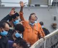 Rescued barge survivors recall horror in sea