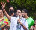 Breaking from tradition, Dhankar administers oath of office to Mamata