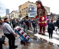 Meet AMAL, the GIANT PUPPET