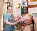 At Last! Sonia met President Murmu