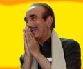 Track Ghulam Nabi Azad's Political Timeline