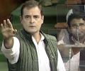 Speaker chides Rahul for 'permitting' BJP MP to speak in LS